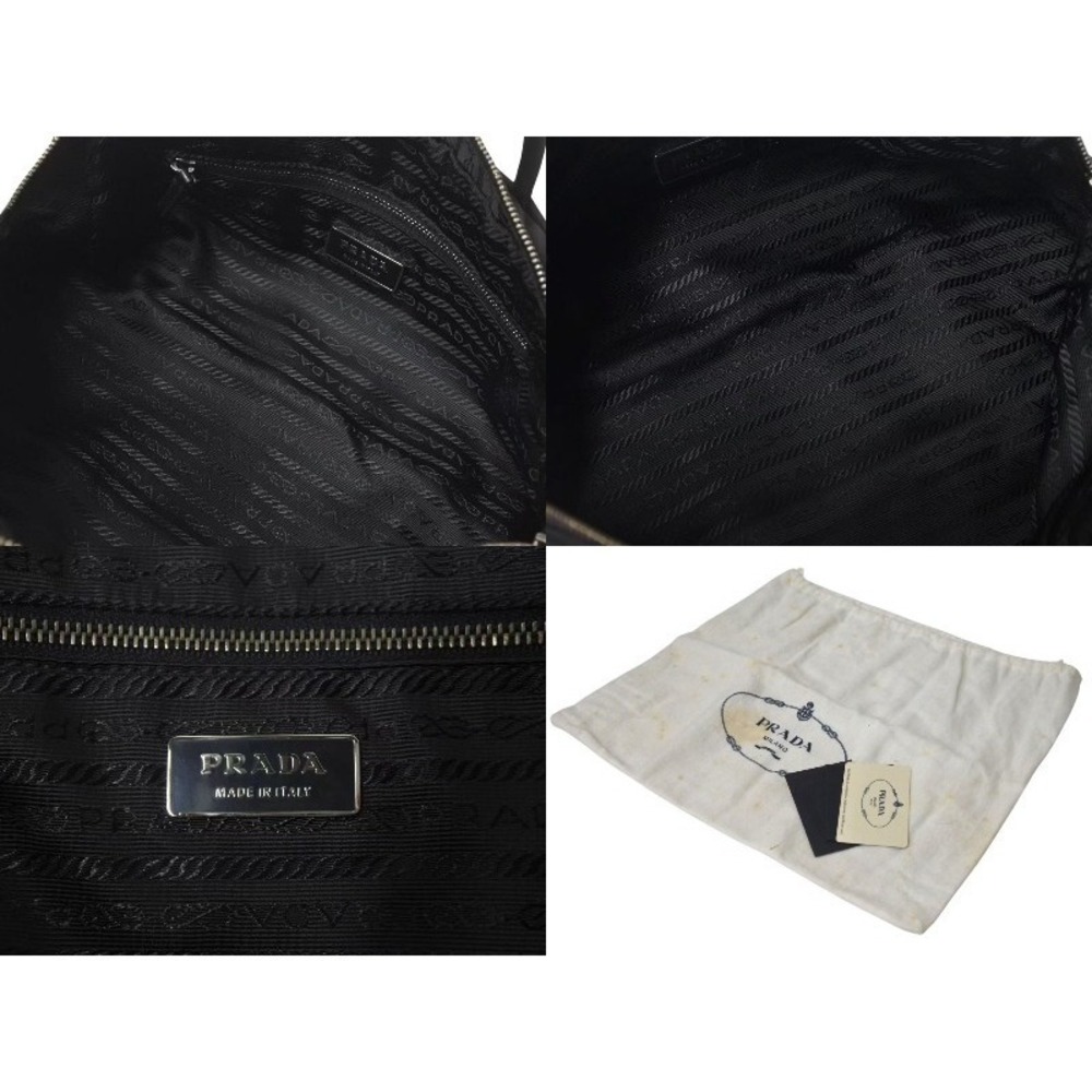 Prada Shoulder Tessuto Bowling Bag Nylon - Picture 8 of 8
